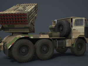 phl 81 china mrls type 81 Modèle 3D