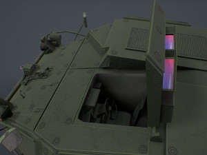 stryker a1 im-shorad 3D 模型