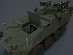 stryker a1 im-shorad 3D 模型