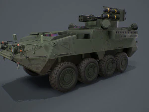 stryker a1 im-shorad Modelo 3D