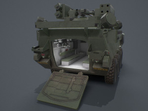 stryker a1 im-shorad 3D 模型