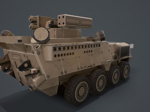 stryker a1 im-shorad 3D 模型