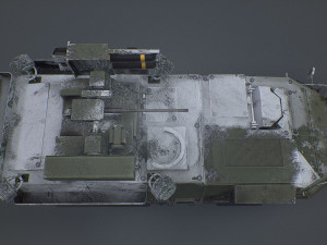 stryker a1 im-shorad 3D 模型