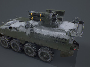 stryker a1 im-shorad 3D 模型