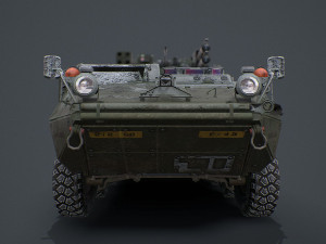 stryker a1 im-shorad 3D 模型