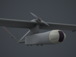 ch-802 china uav 3D 모델