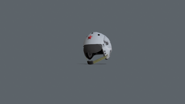 china air force helmet tk-11c 3D 模型 .c4d .max .obj .3ds .fbx .stl .blend 