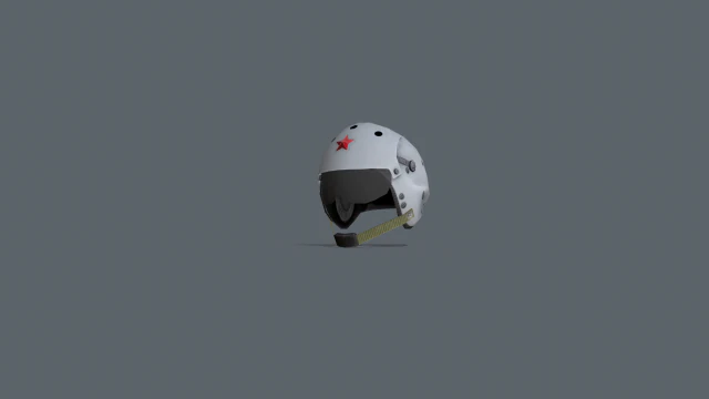 china air force helmet tk-11c 3D Model .c4d .max .obj .3ds .fbx .stl .blend 