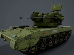 pgz-09 spaag chinese Modèle 3D