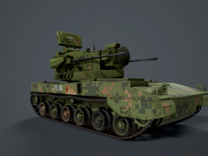 pgz-09 spaag chinese 3D 模型