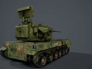 pgz-09 spaag chinese Modèle 3D