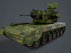 pgz-09 spaag chinese Modèle 3D