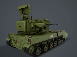pgz-09 spaag chinese Modèle 3D