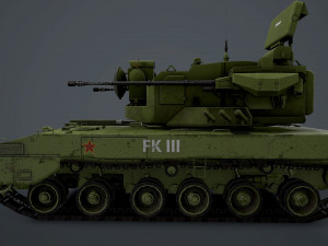 pgz-09 spaag chinese Modèle 3D