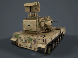 pgz-09 spaag chinese Modèle 3D