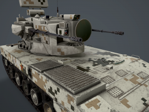 pgz-09 spaag chinese Modèle 3D