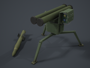 atgm shershen d 3D 模型