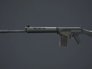 fn fal pack 3D Model
