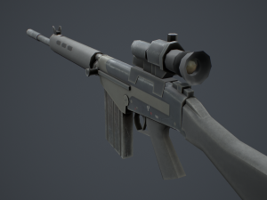 fn fal pack 3D Модель
