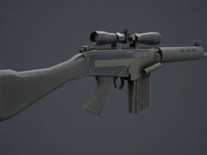 fn fal pack 3D Model