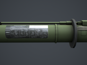 rpg-30 hook kryuk Modelo 3D