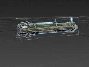 rpg-30 hook kryuk 3D Model