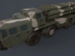 Bm 30 tornado-s e bm30 smerch 958 Modello 3D