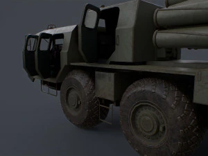 Bm 30 tornado-s e bm30 smerch 958 Modello 3D