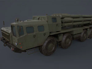 Bm 30 tornado-s e bm30 smerch 958 Modello 3D