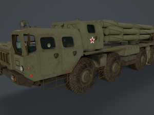 Bm 30 tornado-s and bm30 smerch 958 Modelo 3D