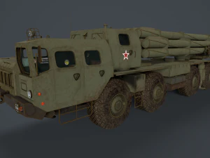 Bm 30 tornado-s e bm30 smerch 958 Modello 3D