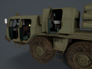 Bm 30 tornado-s and bm30 smerch 958 Model 3D