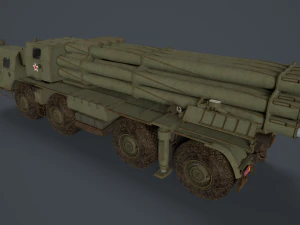 Bm 30 tornado-s e bm30 smerch 958 Modello 3D