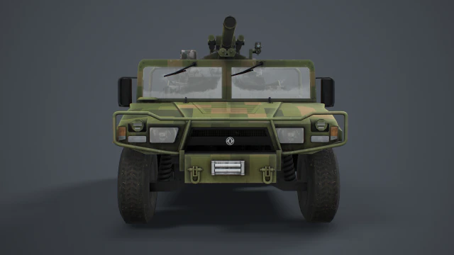 pcp-001 mortar 82mm 3D Model .c4d .max .obj .3ds .fbx .stl .blend