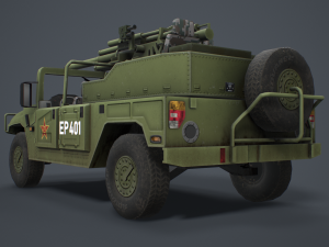 pcp-001 mortar 82mm Model 3D