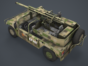 pcp-001 mortar 82mm Model 3D