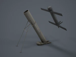 Switchblade 300 UAV 3D Model