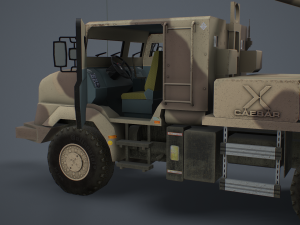 Caesar Artillery 3D Model