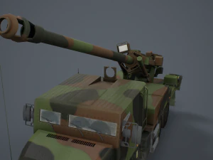 Artiller&iacute;a C&eacute;sar Modelo 3D