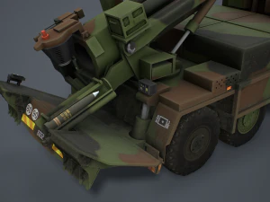 Artiller&iacute;a C&eacute;sar Modelo 3D