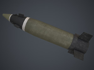 Katana Shell 155mm Modèle 3D