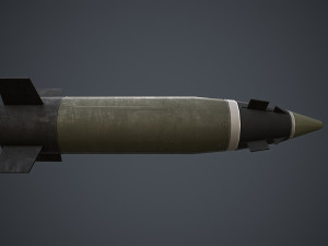 Katana Shell 155mm 3D-Modell