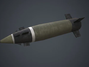 Katana Shell 155mm 3D Model