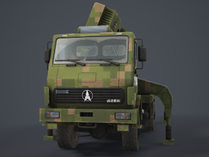 LLQ305A Radar TYPE305A 3D-Modell