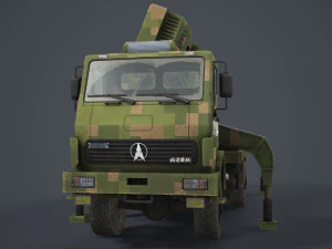 LLQ305A Radar TYPE305A 3D Model