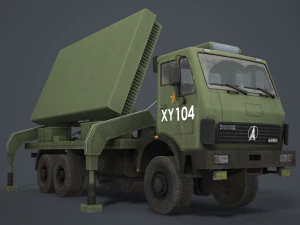 LLQ305A Radar TYPE305A 3D Model