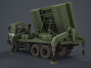 LLQ305A Radar TYPE305A 3D-Modell
