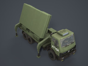 LLQ305A Radar TYPE305A 3D-Modell