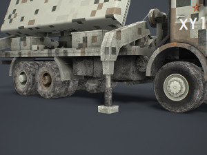 LLQ305A Radar TYPE305A 3D-Modell