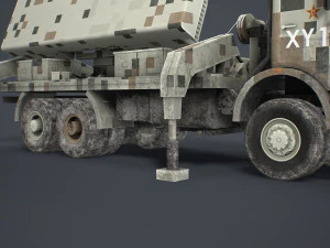 LLQ305A Radar TYPE305A 3D Model
